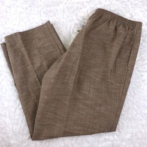 NWT Alfred Dunner Tan Trousers